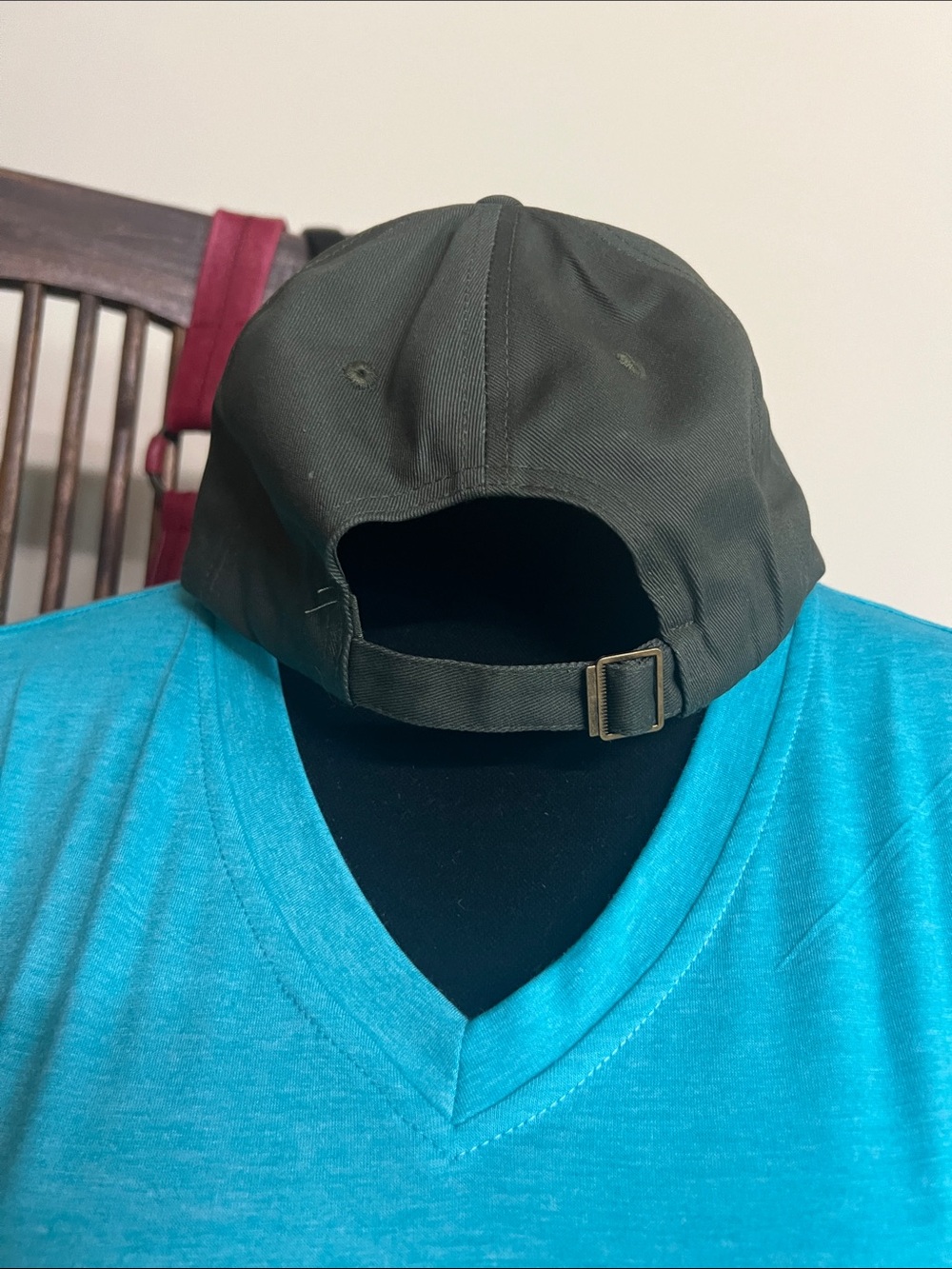 F-CAW-F Olive Green Embroidered Raven Baseball Cap - NWOT - Picture 2 of 3